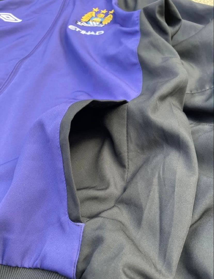 【希少】UMBRO×マンチェスターシティ/トレーニングジャケット/ジャージ2XL