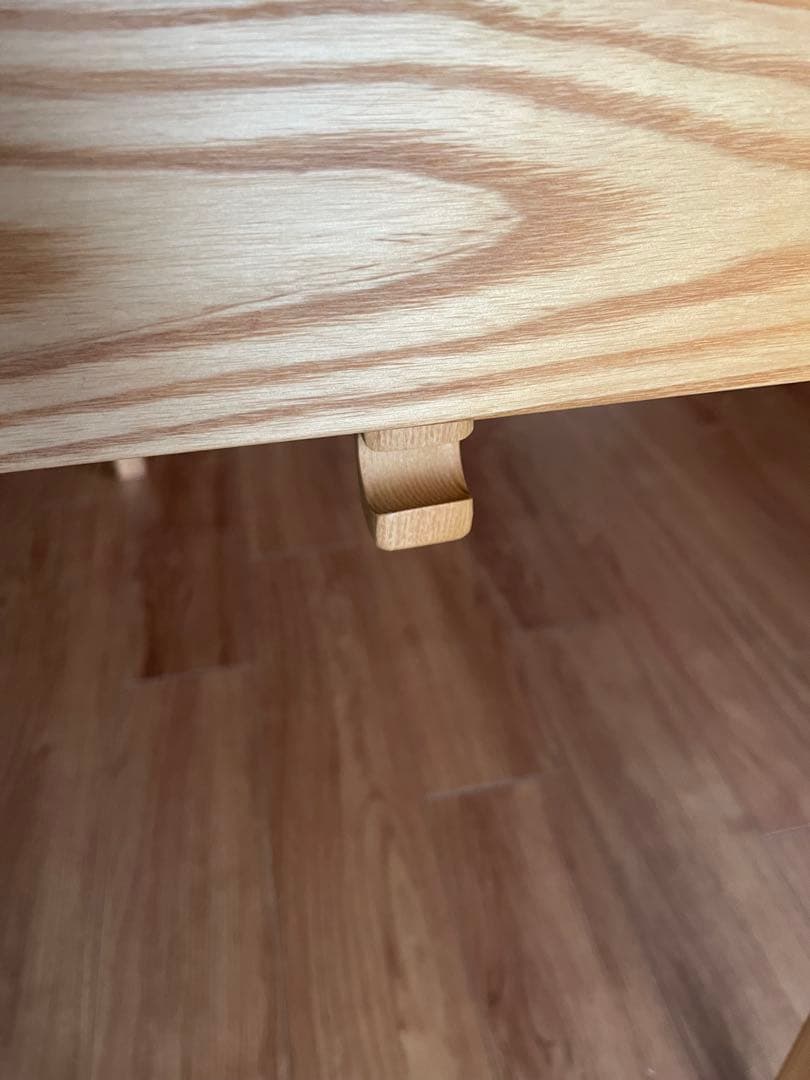 無印良品　MUJI 学習机　タモ材　木製机　デスク