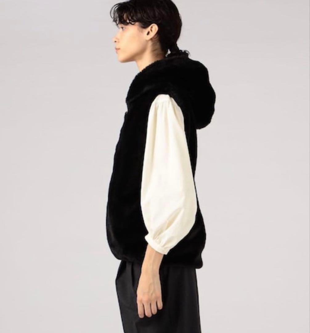 【美品】Ballseyパティングファードッキング コート トゥモローランド