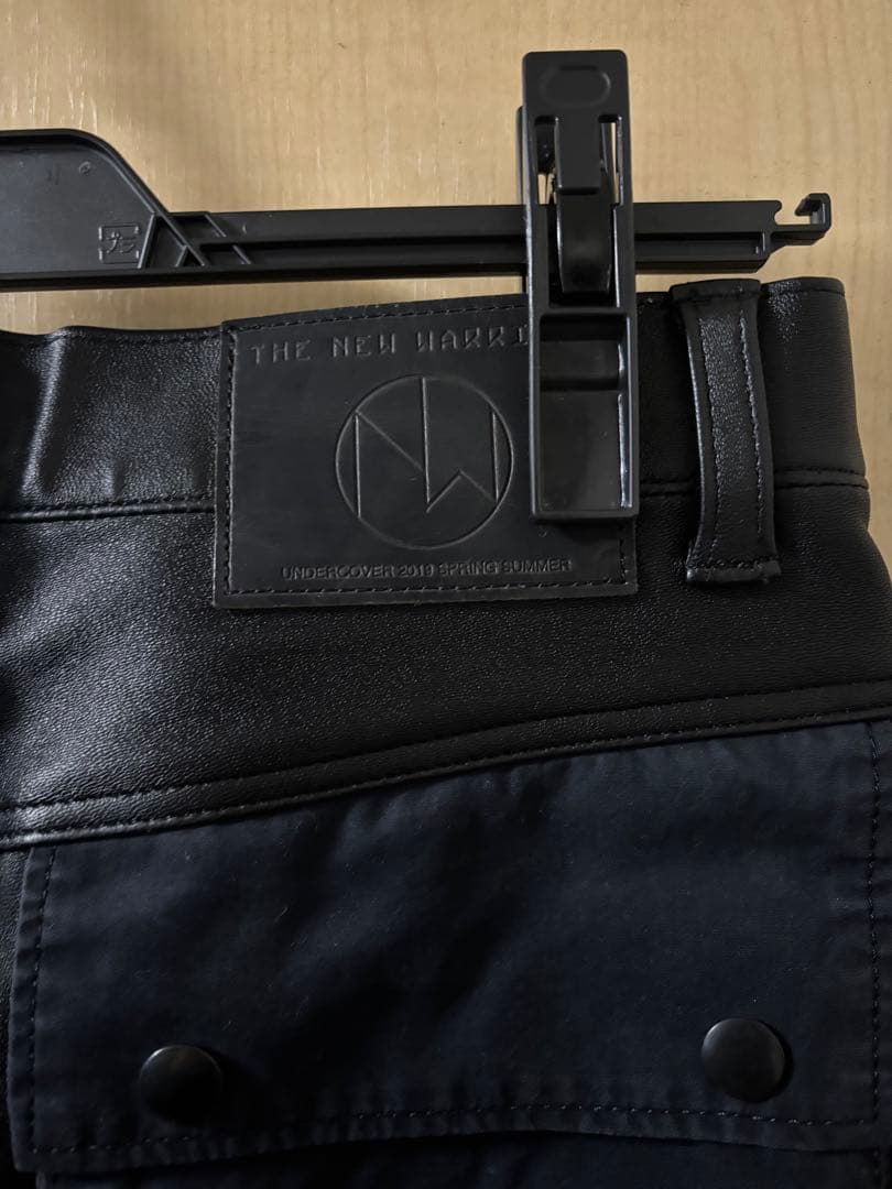 UNDERCOVER ラムレザースキニーパンツ　2019SS 本革