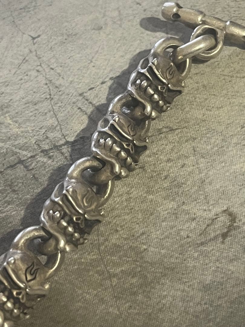 スターリンギア 旧型デビルブルーザー フルスカルブレスレット【廃盤モデル】