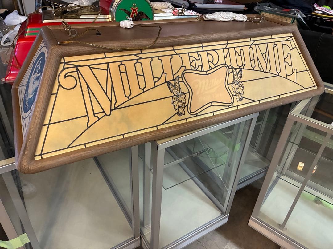 Miller beer プールランプ