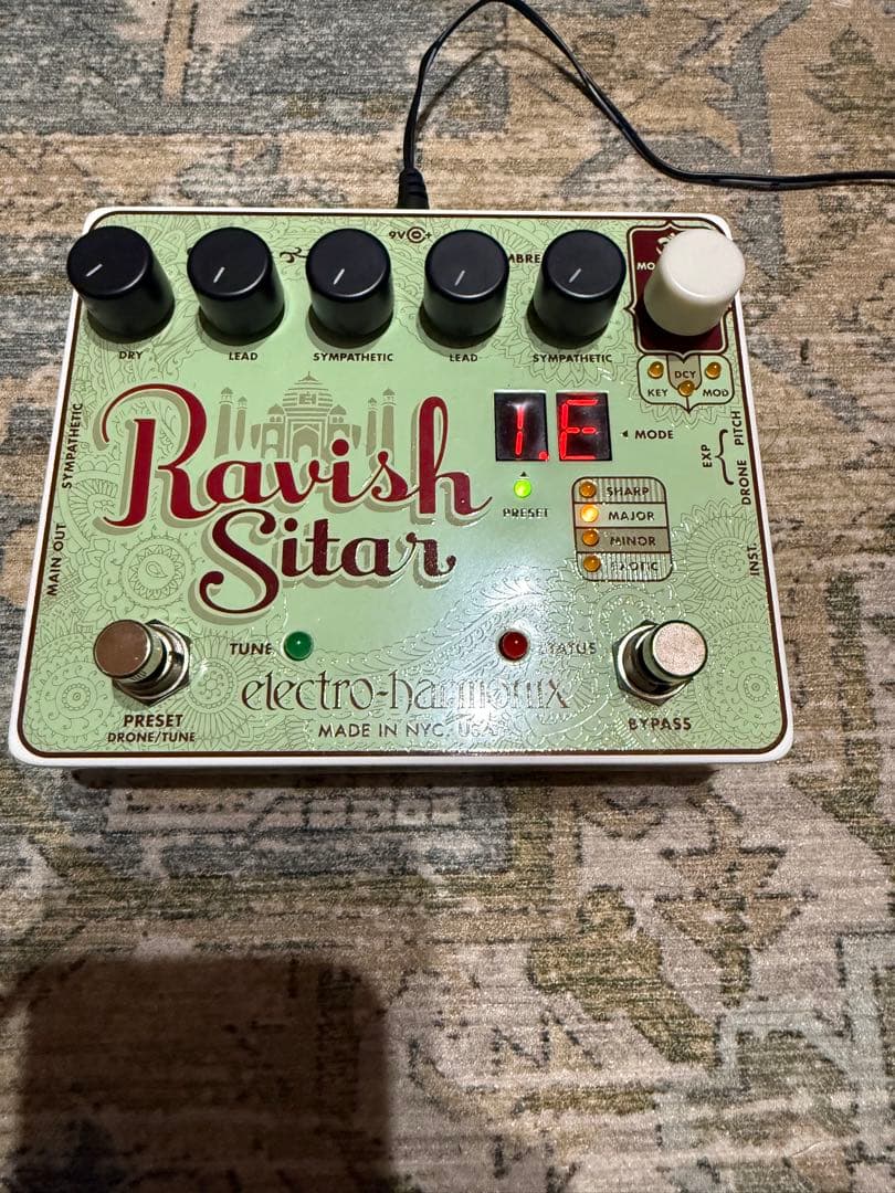 electro harmonix ravish sitar ギターエフェクター