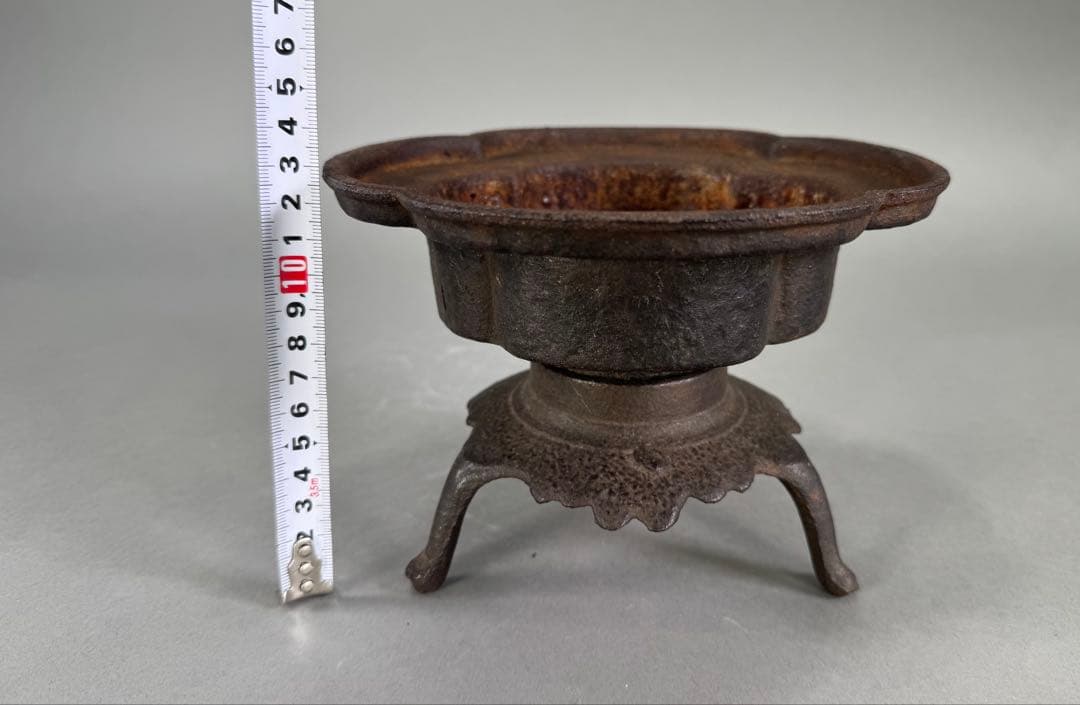 いけばな　池坊　鋳鉄　希少鉄花器　立花　生花　古流　未生流　龍生派　花瓶　華道具