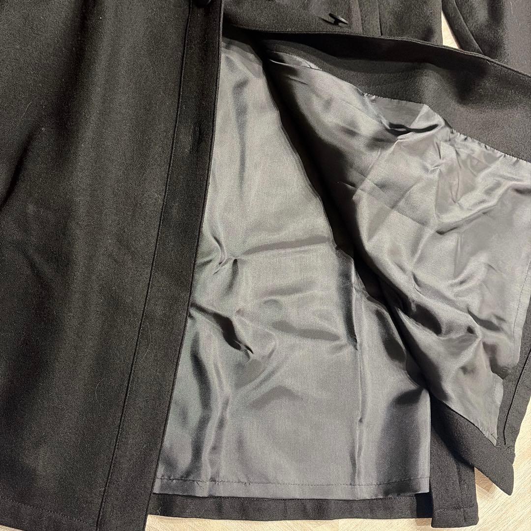 新品✨ジェニーギャルソン ロングコート 定価6,9万 ビッグカラー 刺繍 日本製