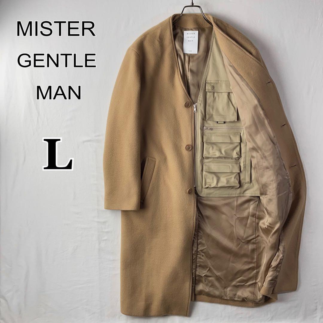 【ミスタージェントルマン】ノーカラーコート フィッシングベスト Lサイズ1h