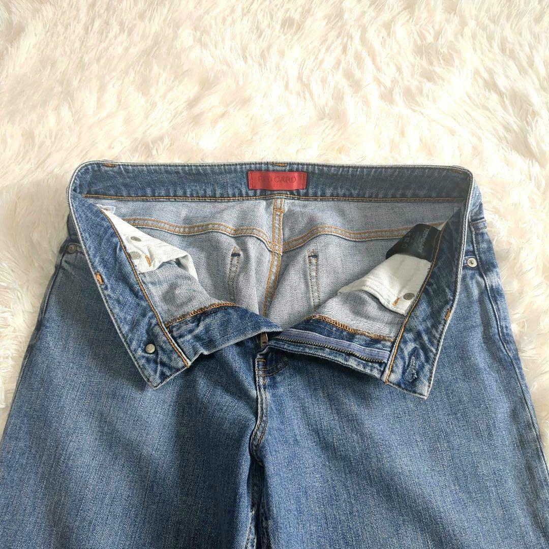 美品 大きいサイズ✨ RED CARD 23区 デニムワイドパンツ 44 近年