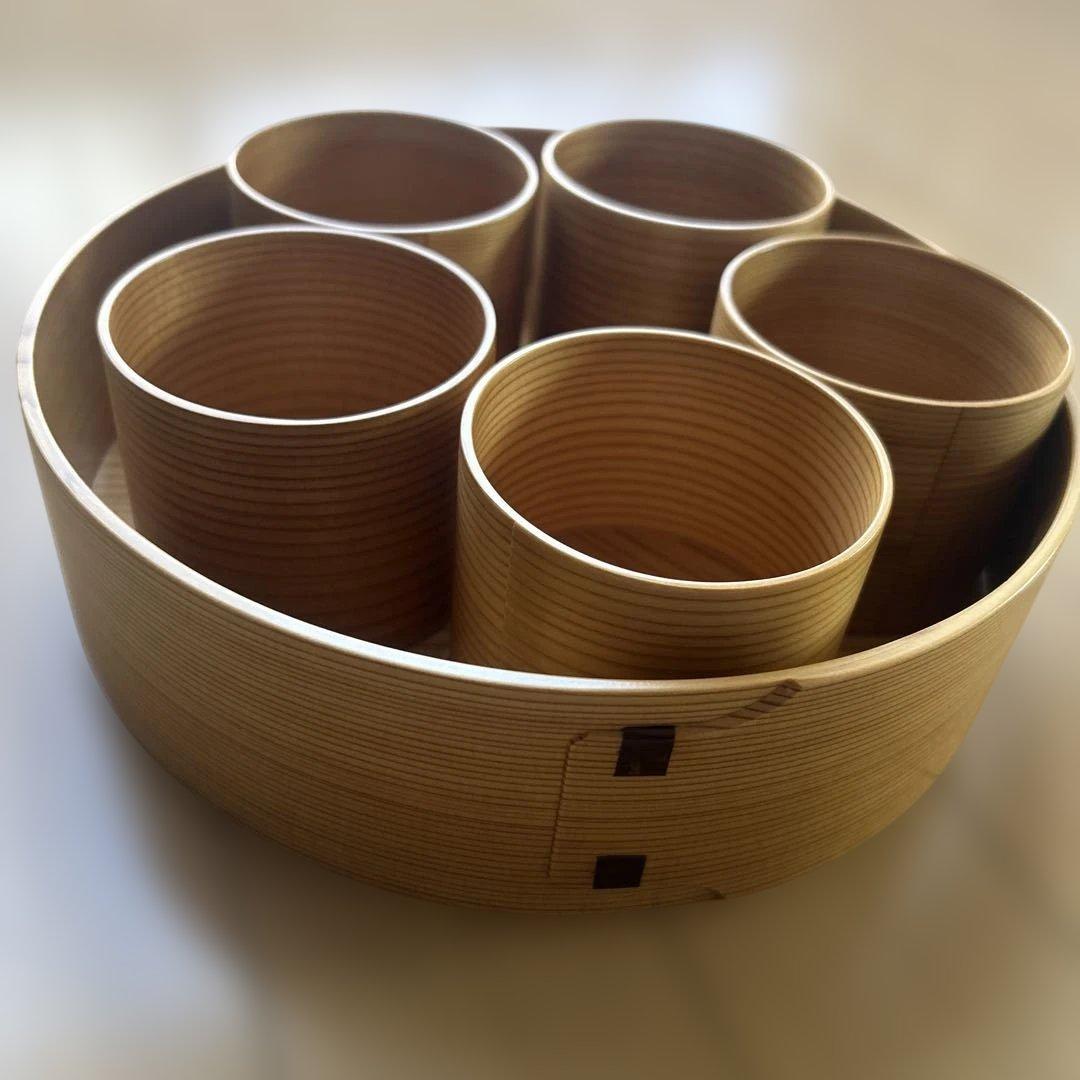 大館工芸社 曲げわっぱ そうめんセット 秋田杉 素麺 伝統工芸品