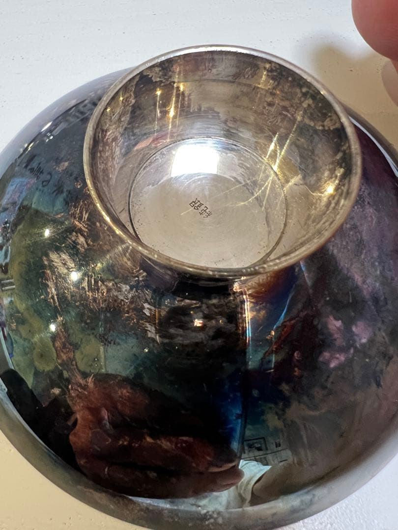 銀杯　純銀　約275g 4個