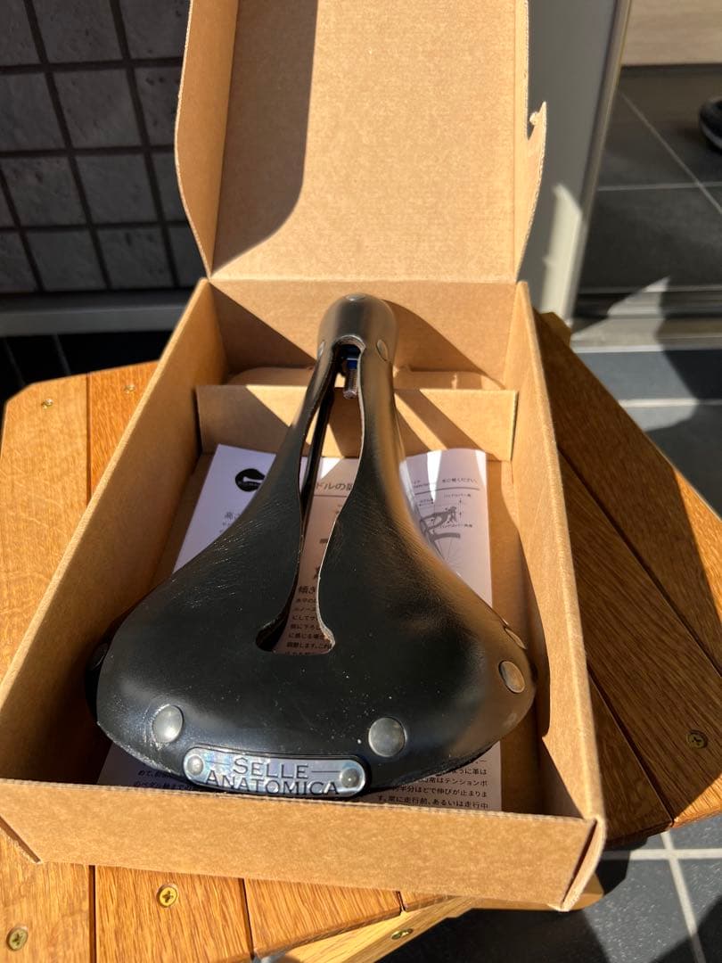 パーツ *SELLE ANATOMICA* X1 leather saddle