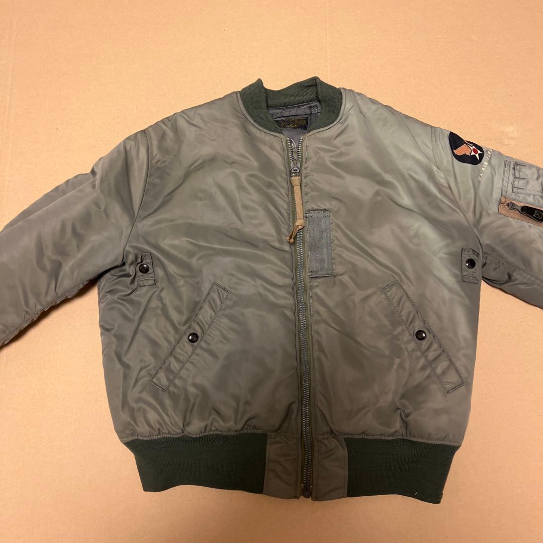 U.S. AIR FORCE MA-1フライトジャケット オリーブグリーン