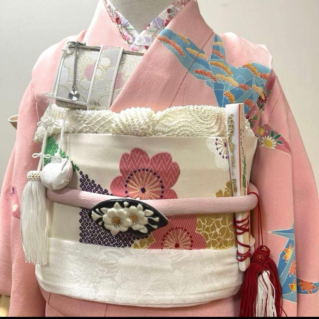 mikiNo.93 正絹着物フルセット　　作家物　　訳あり