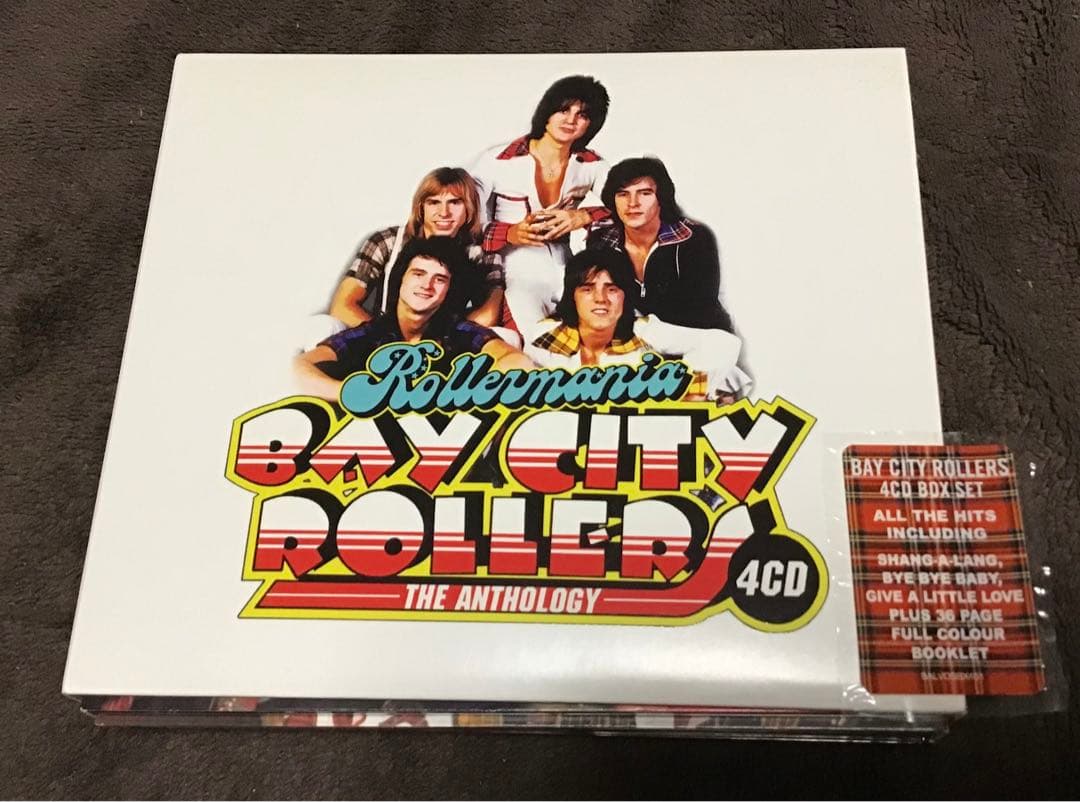 美品❗️究極アンソロジー4CD『ベイ・シティ・ローラーズ/Rollermania』