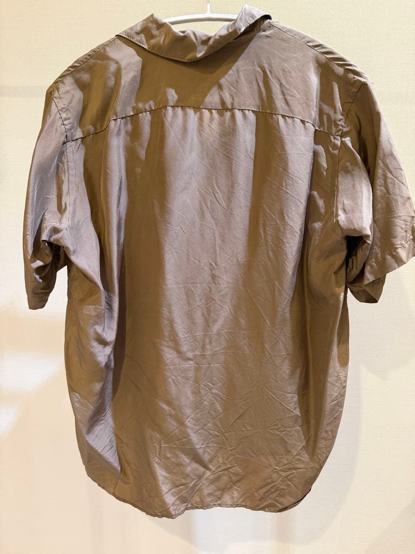 COMOLI シルクスキッパーシャツ　1 コモリ　レショップ