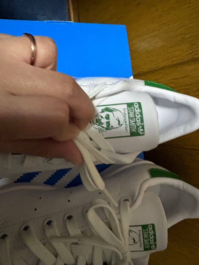 adidas STAN SMITH ホワイト/グリーン 24cm男女兼用　未使用