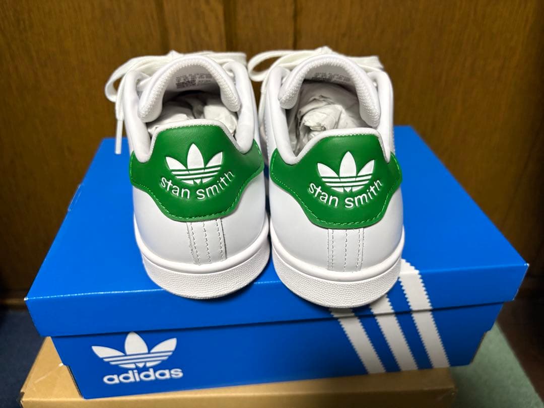 adidas STAN SMITH ホワイト/グリーン 24cm男女兼用　未使用