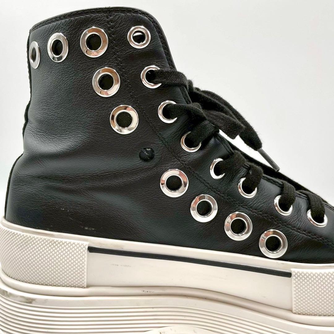 Alexander McQUEEN レザーチャンキー スニーカー ハイカット