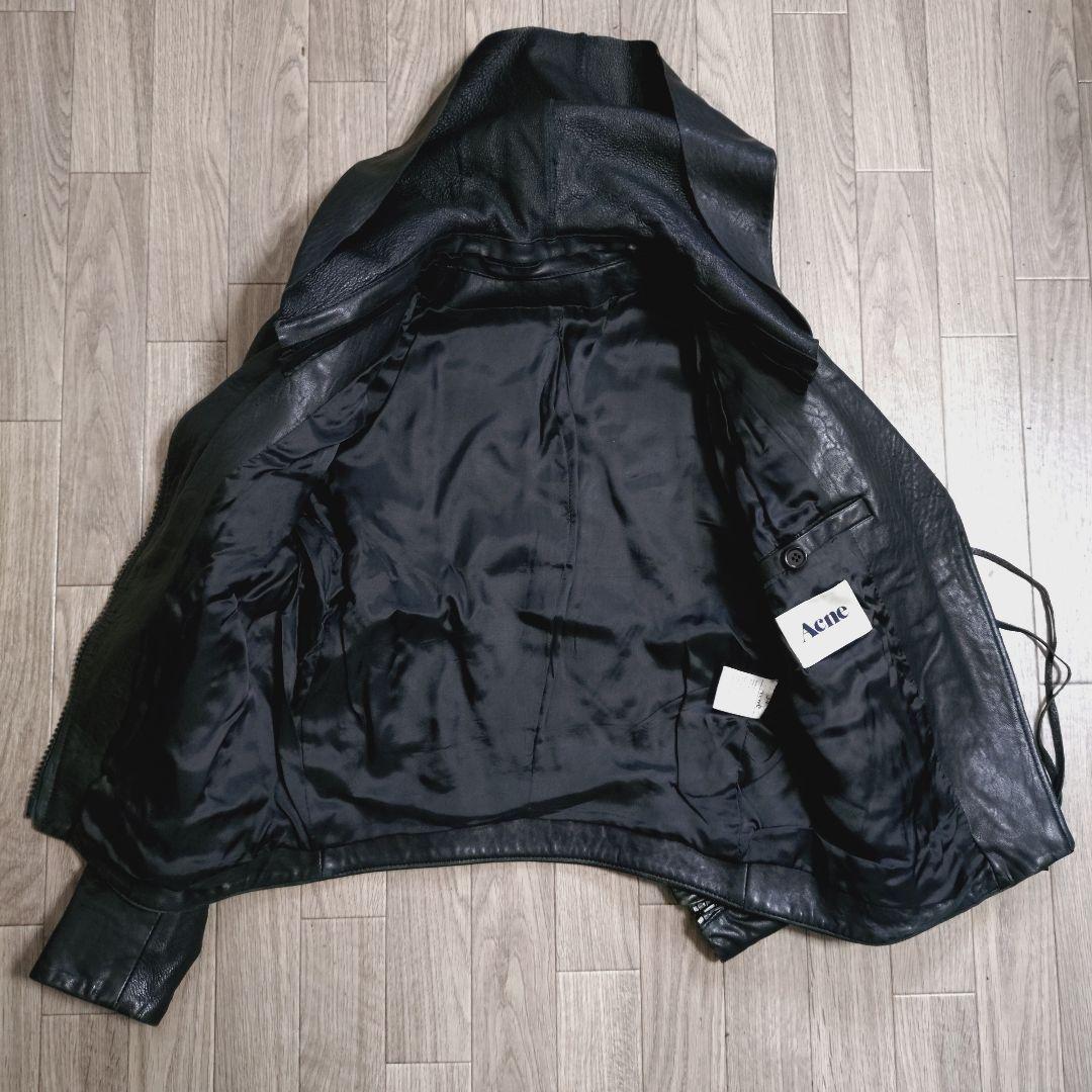 希少モデル Acne Studios レイビームス 別注 ライダース コラボ