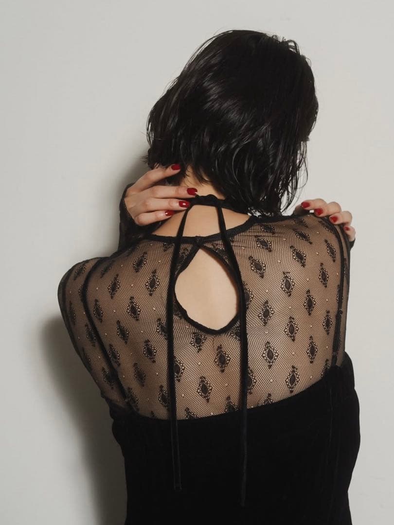 スーツ・フォーマル・ドレス Knuth Marf pattern lace all in one XS