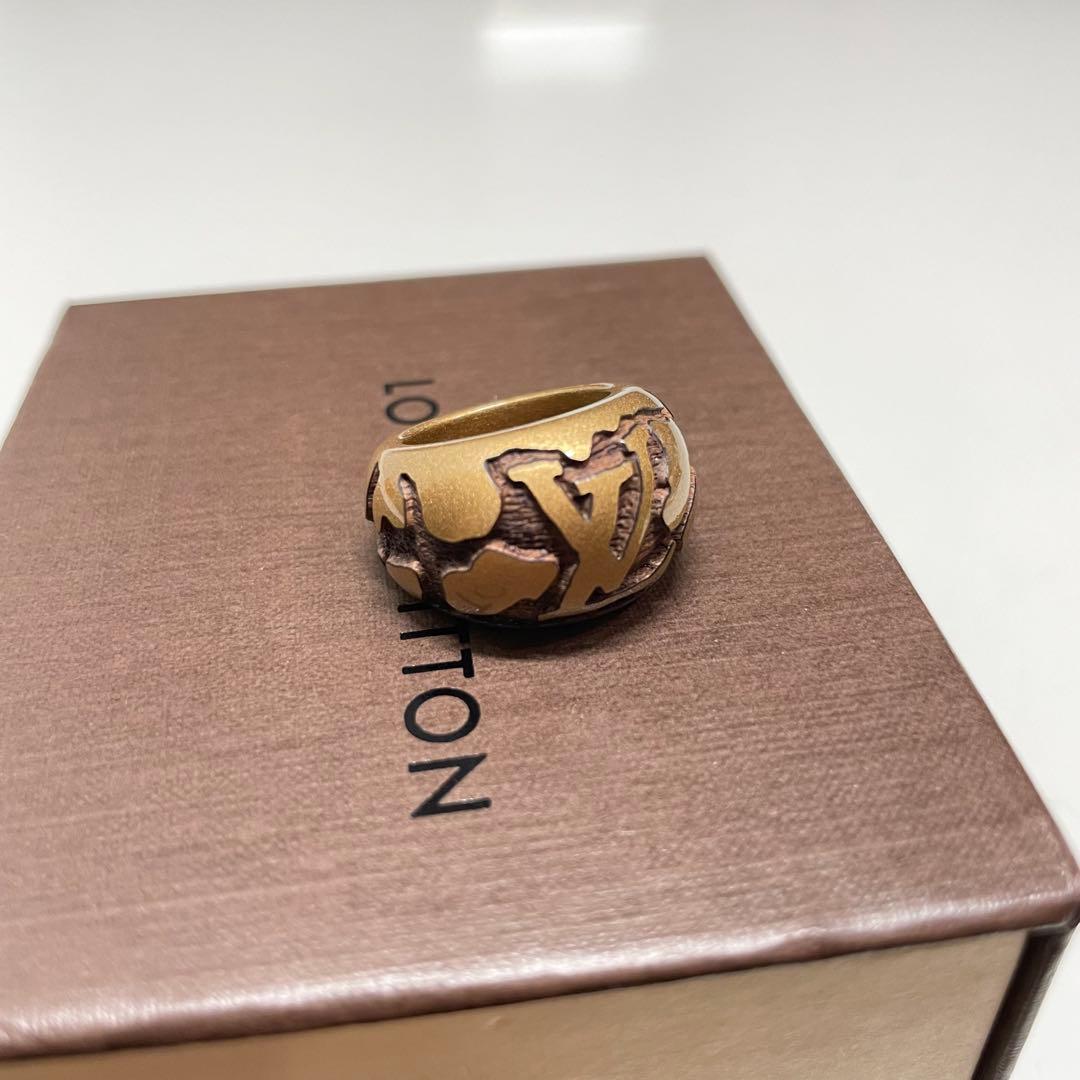 た*し様 LOUIS VUITTON バーグレオ　モノグラム　ゴールド ロゴリン