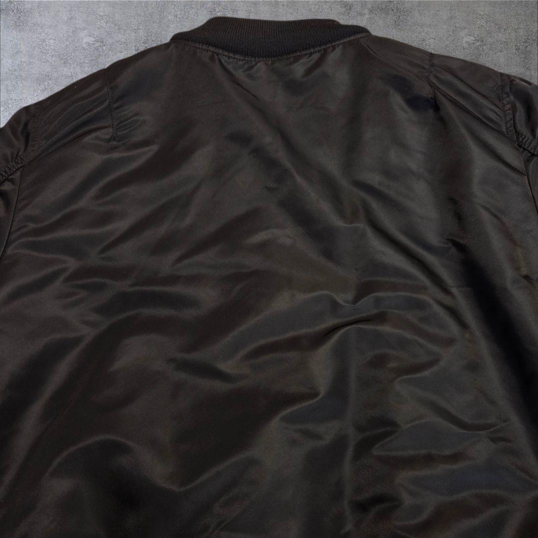 ALPHA INDUSTRIES MA-1 フライトジャケット オールブラック