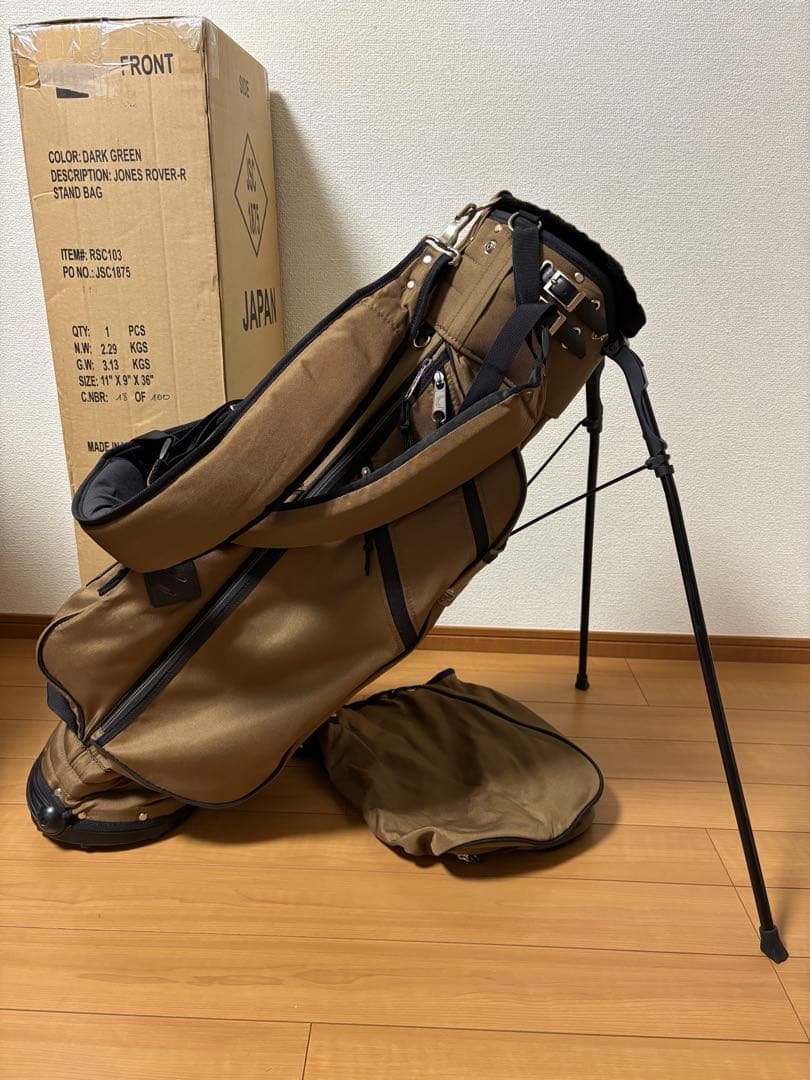 JONES ジョーンズ ゴルフスタンドバッグ キャディバッグ 希少カラー