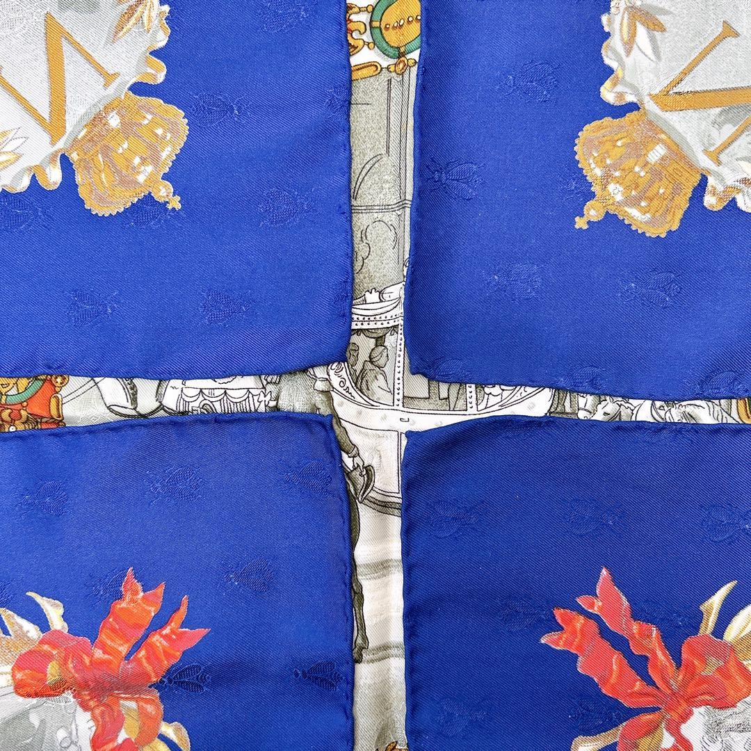 HERMES エルメス カレ90 NAPOLEON ナポレオン シルク100%