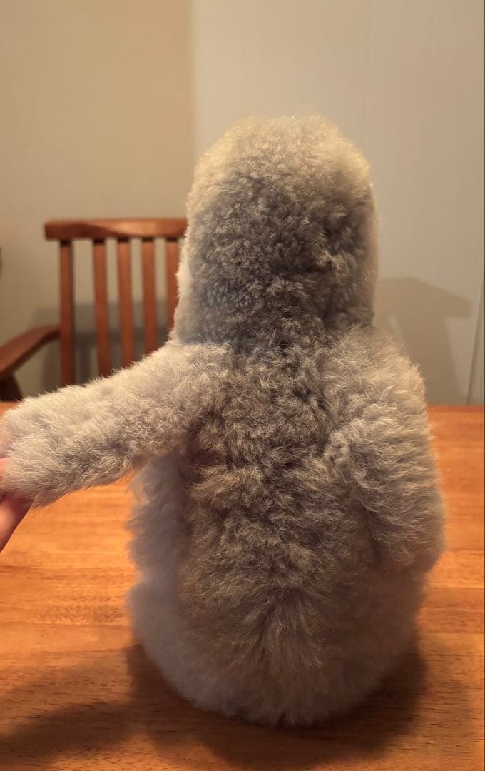 ベビーアルパカ毛ぬいぐるみ おおきなペンギン