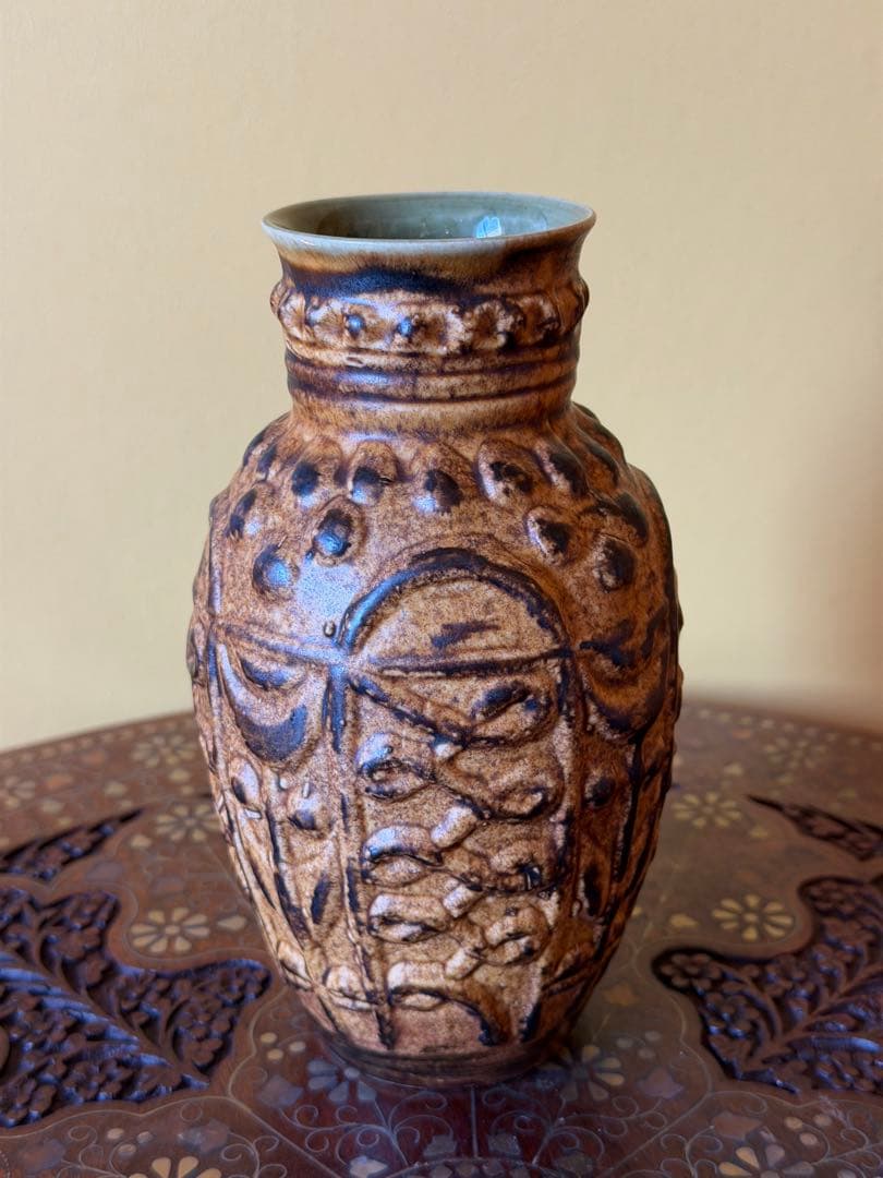 西ドイツ製　ビンテージ花瓶　Bay keramik ファットラバ