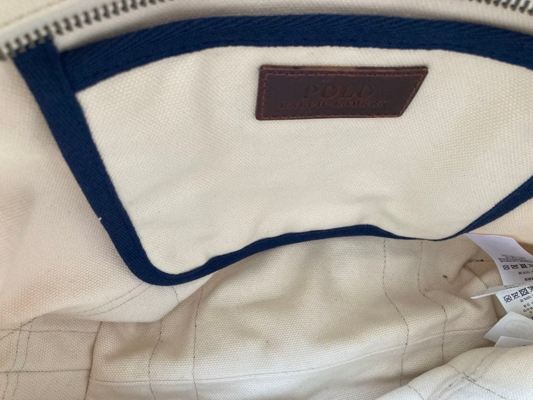 【超美品】ラルフローレン　トートバッグ　ハンカチセット