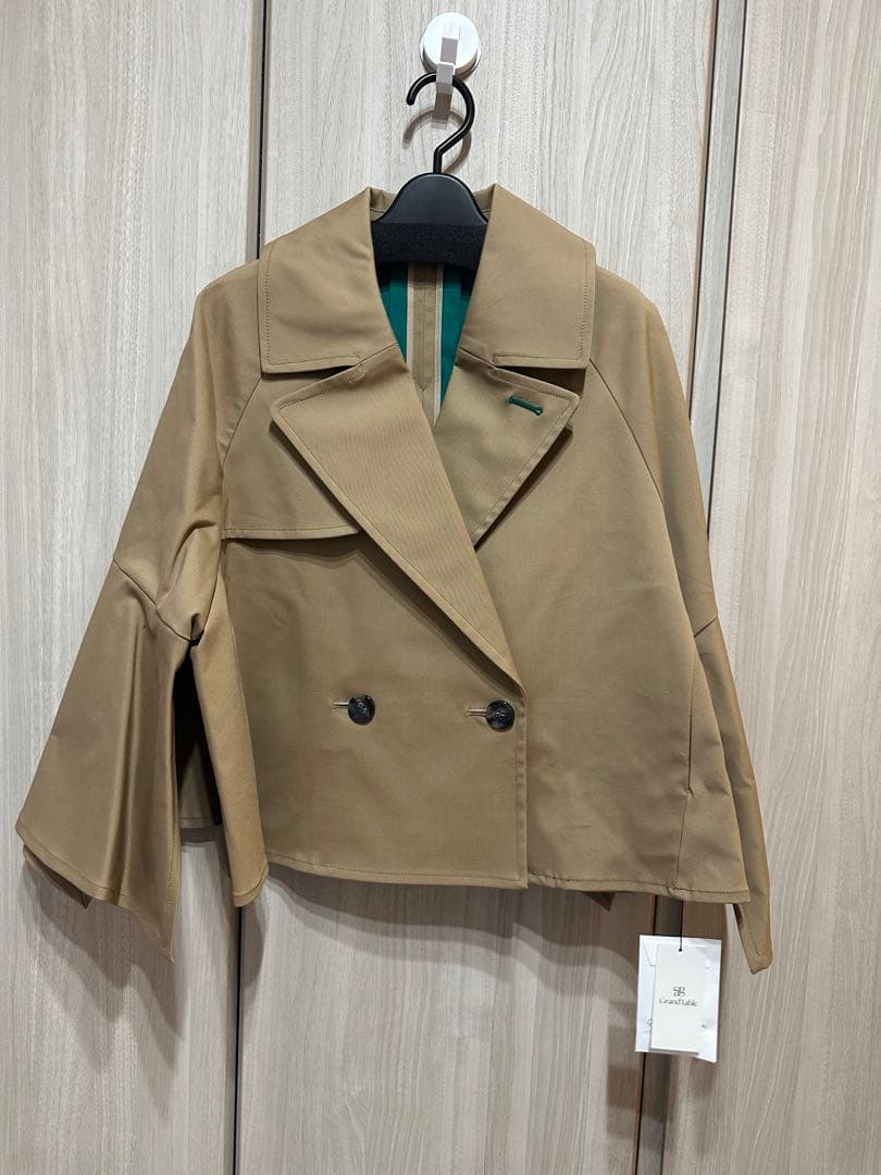 定価46000円　Grand Table ベージュ ダブルブレストジャケット