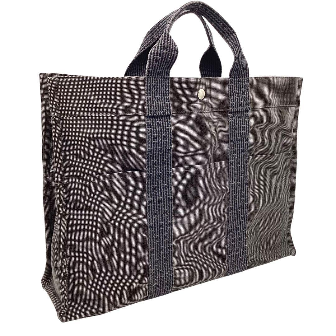 極々美品　エルメス　新型エールラインMM トートバッグ　メンズ　レディース