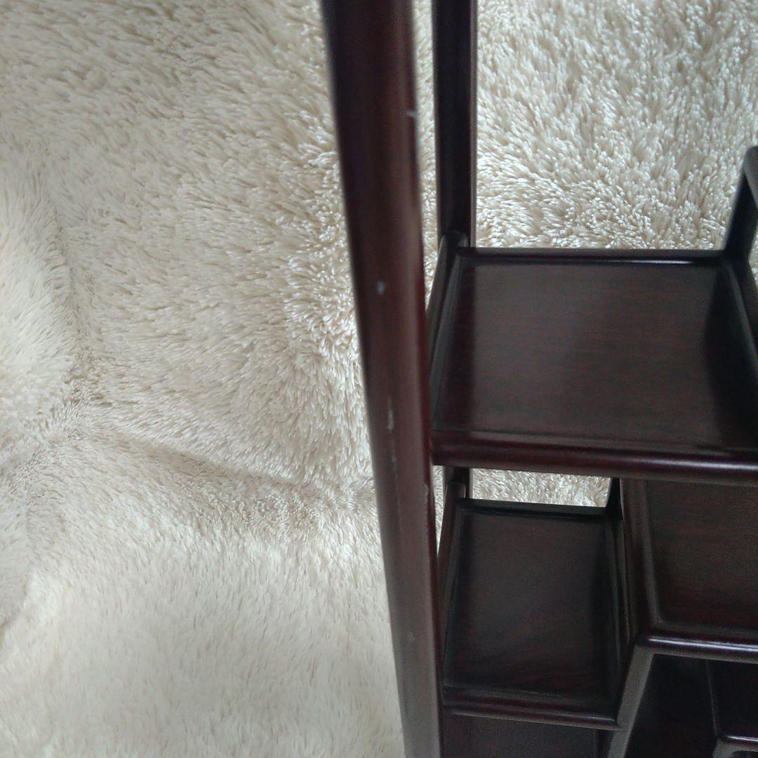 木製飾り棚アジアン家具棚ラックシェルフアンティークヴィンテージ