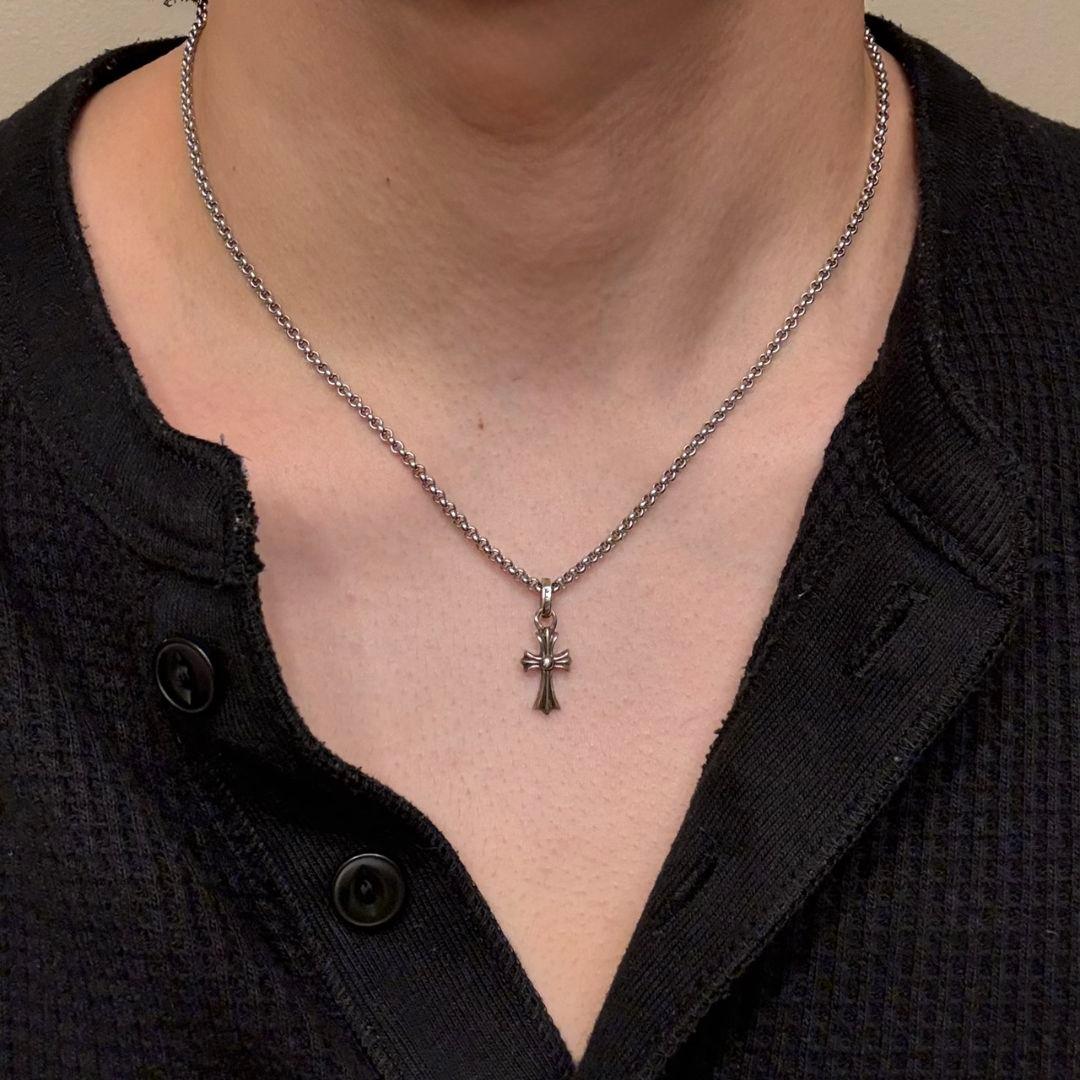 クロムヘッズ Chrome Heads ネックレス シルバー ベビーファット