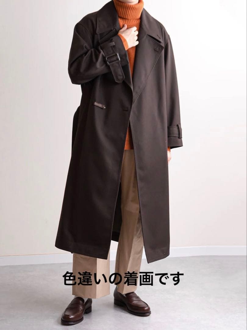 ぞ*三様 YOKE WOOL KARSEY DOUBLE BREASTED コー