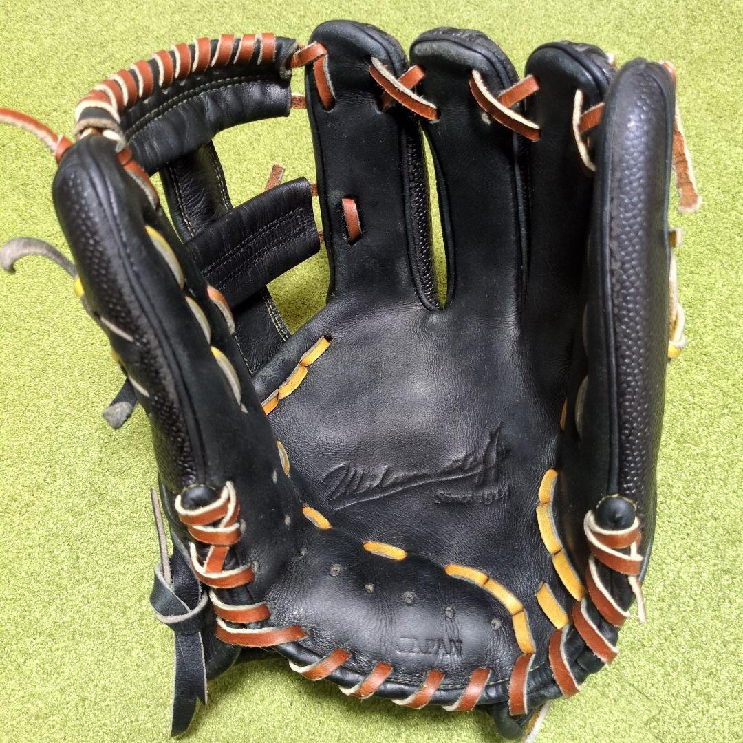 Wilson 軟式野球グローブ 右手用 黒
