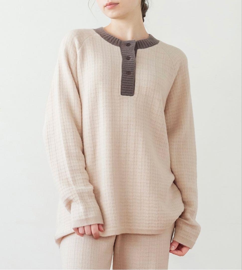 【SUKALA 】リラックスフィルセラツィードパジャマ　ラバ　M