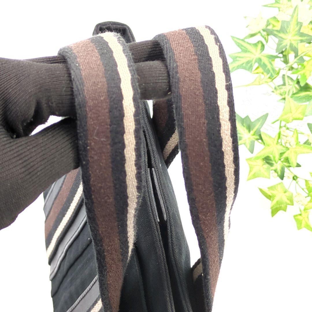 HERMES トロカホリゾンタル PMトートバッグ　キャンバス/レザー　男女兼用