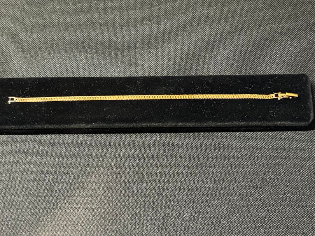 k18喜平ブレスレット　12面トリプル 18cm 5g