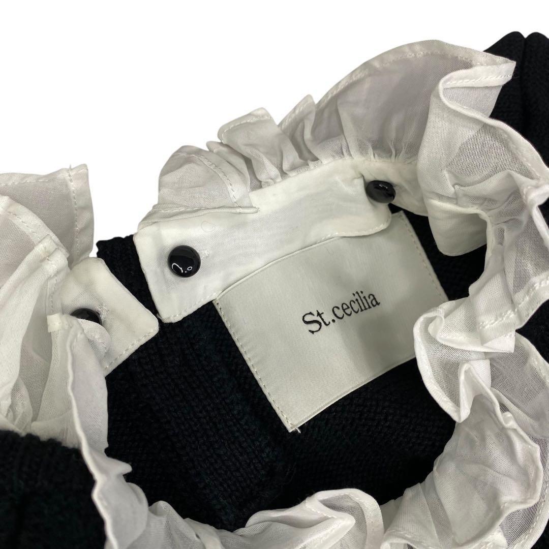 girlish St.cecilia TSUNOニット ブラック ツノニット