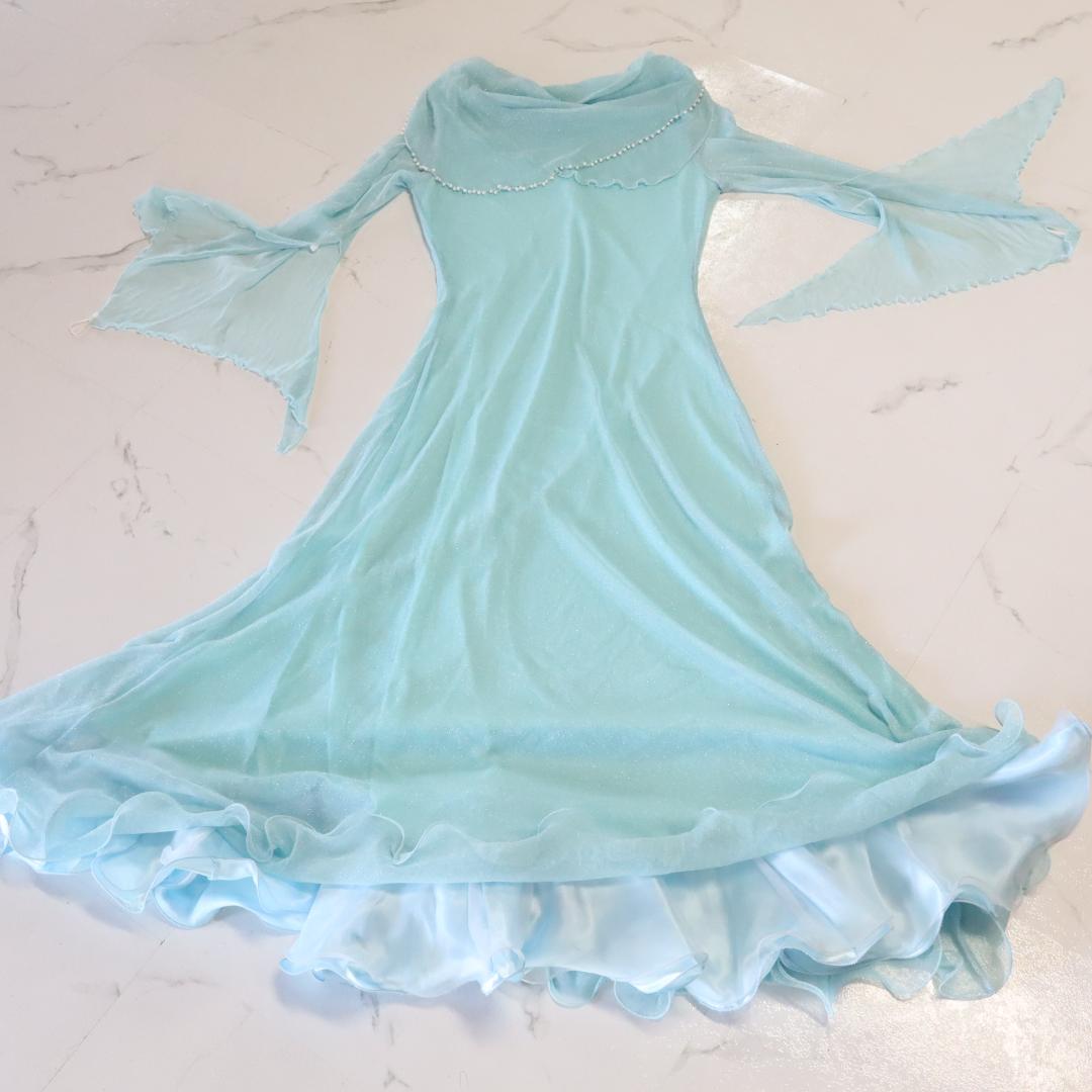 【美品 社交ダンス衣装】prima boutique プリマブティック ドレス