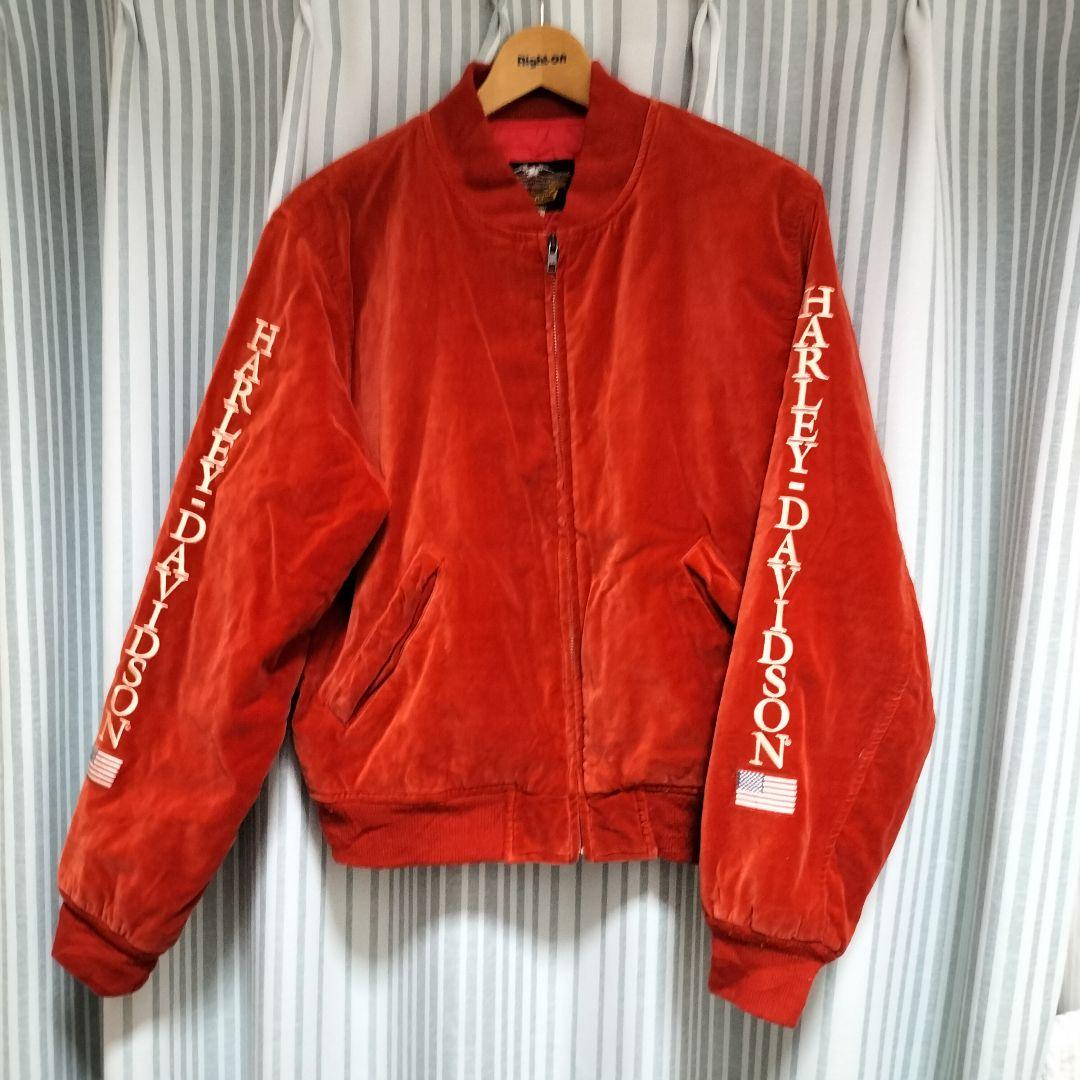 ☆最安　HARLEY-DAVIDSON スカジャン　sizeМ　ビンテージ
