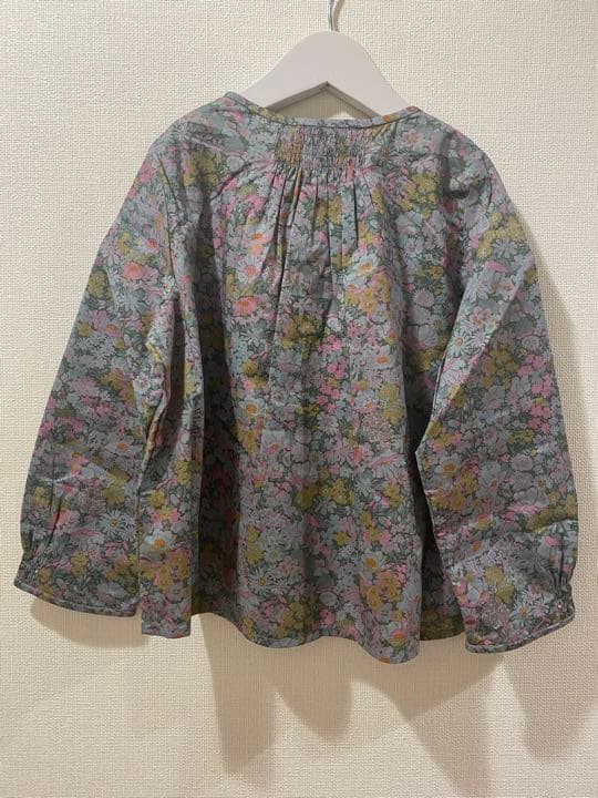 【新品】ボンポワン 2022fw 限定リバティ ブラウス 4A