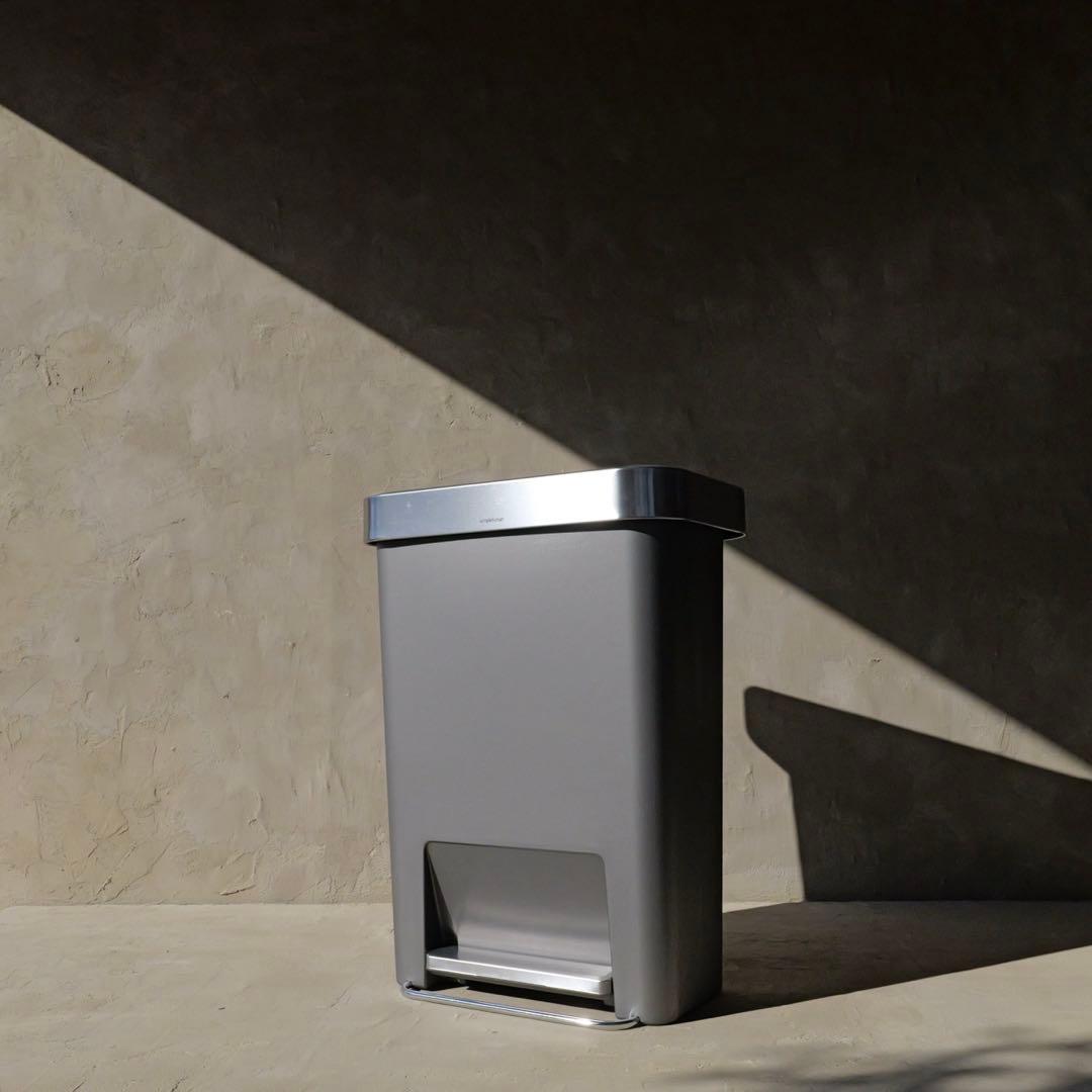 シンプルヒューマン ゴミ箱　グレー