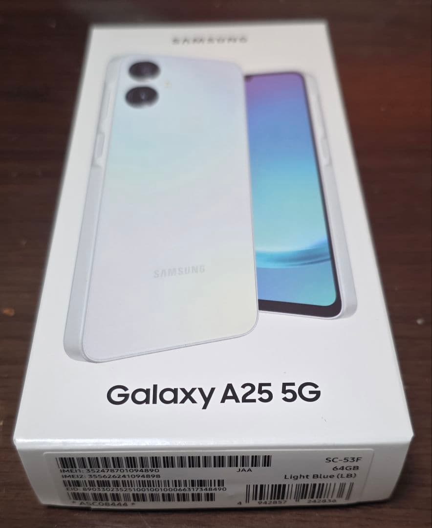 スマートフォン本体 Samsung Galaxy A25 5G docomo SC-53F LB