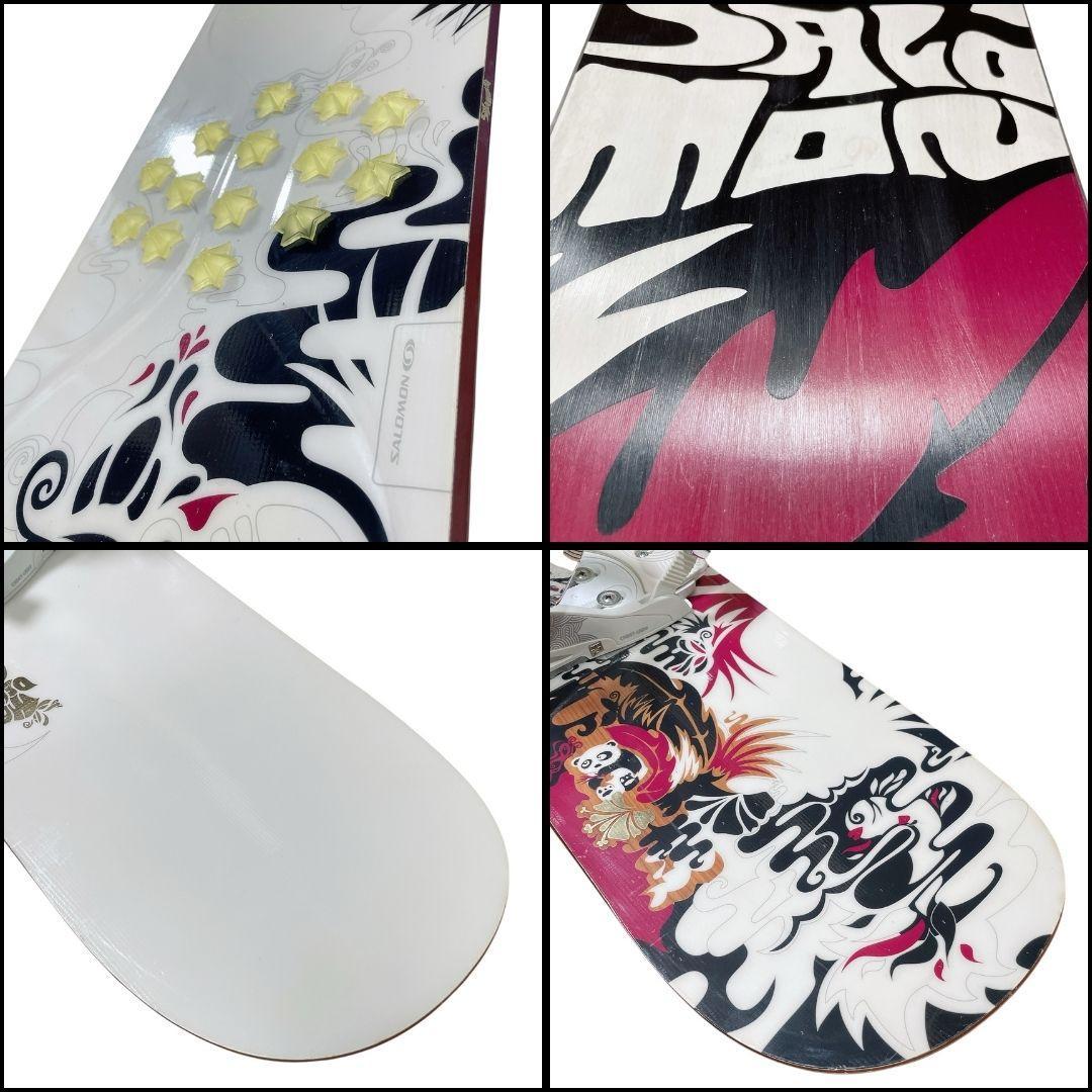 【美品♪】スノーボードセット「SALOMON×UNION」147 レディース