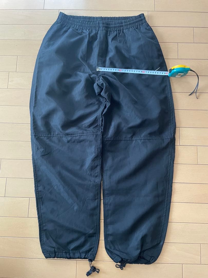 90s NIKE ACG ナイキ　ワイドナイロンパンツ　Y2K 黒ブラック　L