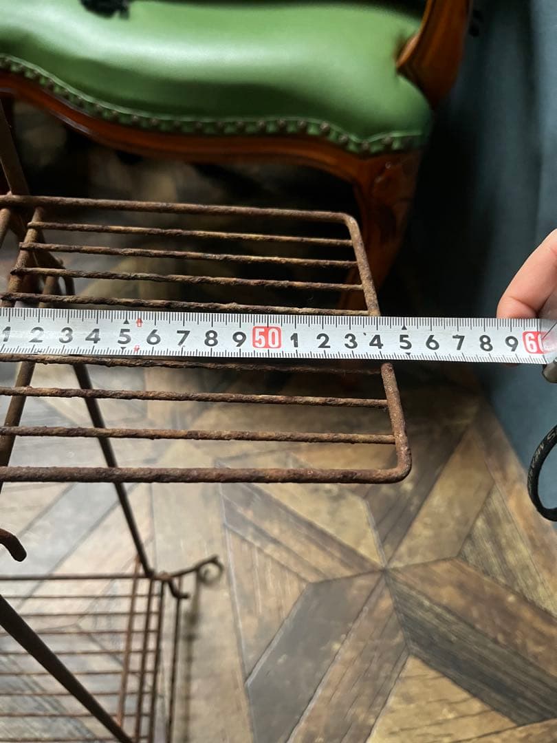 アイアン 鉄製ラック 昭和レトロ ビンテージ ヴィンテージ ガーデン