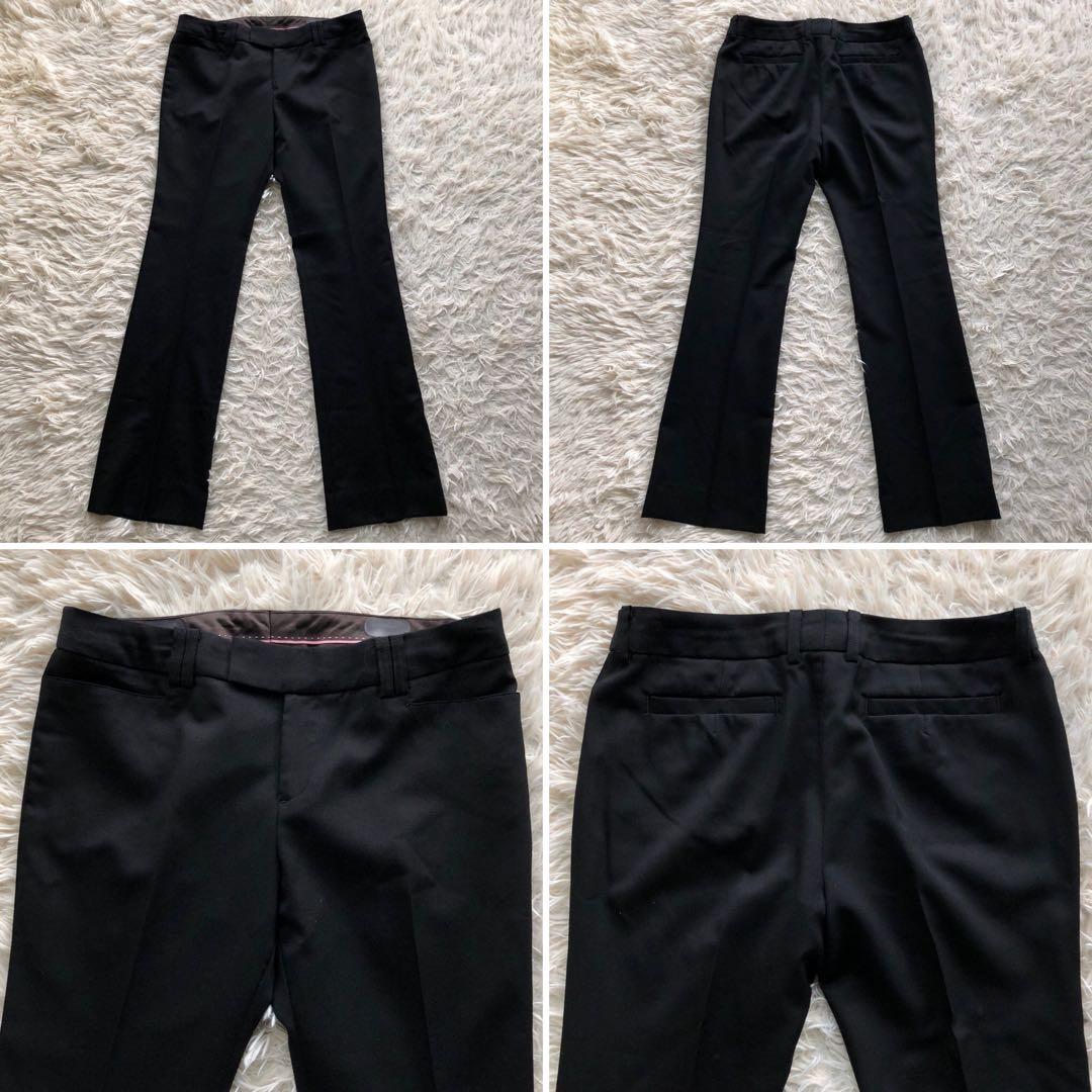 【近年 極美品 ３点セット 】エヌラインプレシャス　スーツ　黒　L ストレッチ