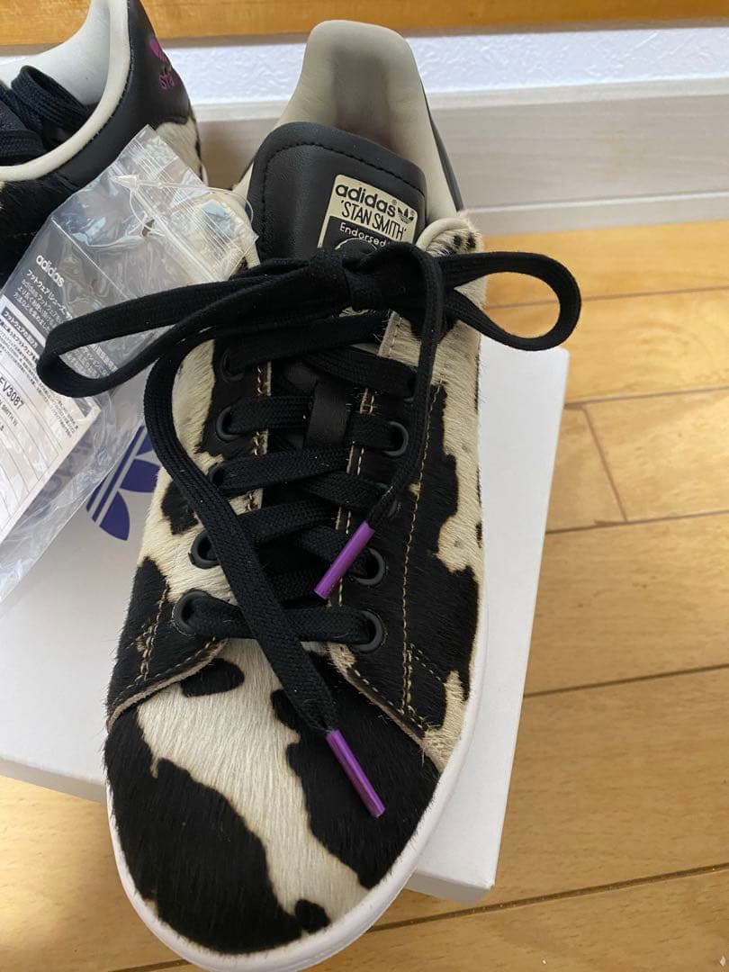 デッドストック！adidasスタンスミス FV3087ハラコ　新品タグ付箱付！